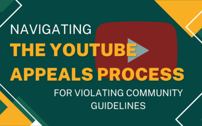 YouTube Appeals Process for Violating Community Guidelines